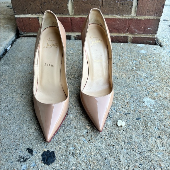 Christian louboutin Katie 100MM Patent leather pumps - Picture 5 of 15